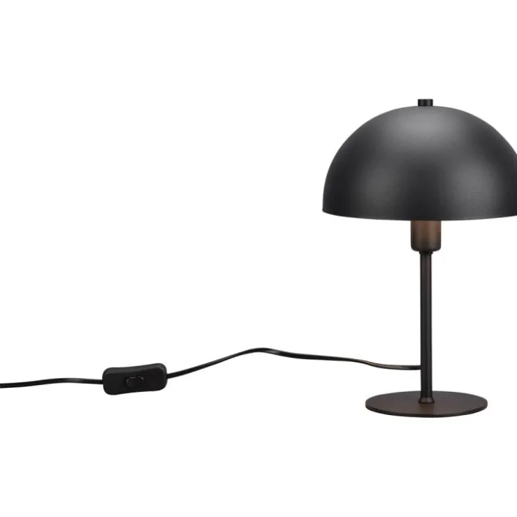 Trendhopper Tafellamp Nola mat zwart excl. 1x E14 4,9W^ Bureau- & Tafellampen