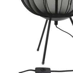 Trendhopper Tafellamp Paiva zwart^ Bureau- & Tafellampen