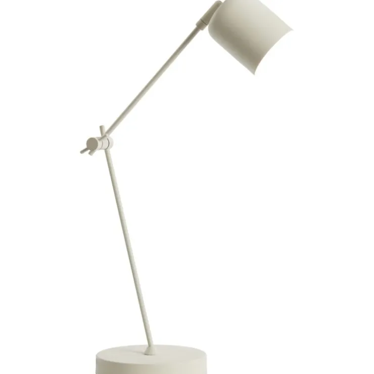 Trendhopper Tafellamp Riksja Beige + dimmer^ Bureau- & Tafellampen