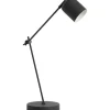 Trendhopper Tafellamp Riksja mat Zwart + dimmer^ Bureau- & Tafellampen