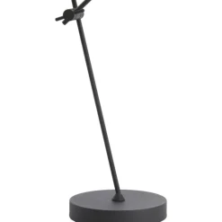 Trendhopper Tafellamp Riksja mat Zwart + dimmer^ Bureau- & Tafellampen