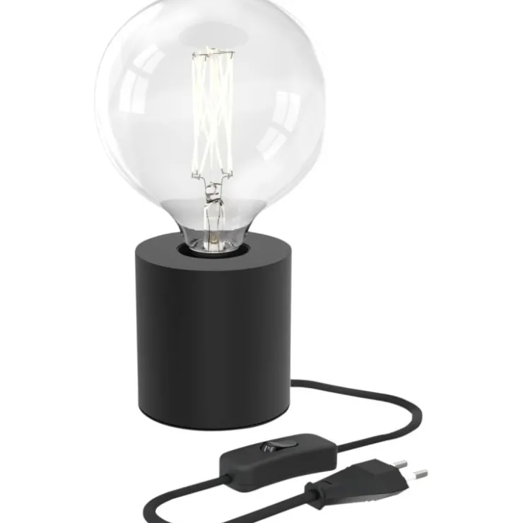 Trendhopper Tafellamp Round Zwart^ Bureau- & Tafellampen