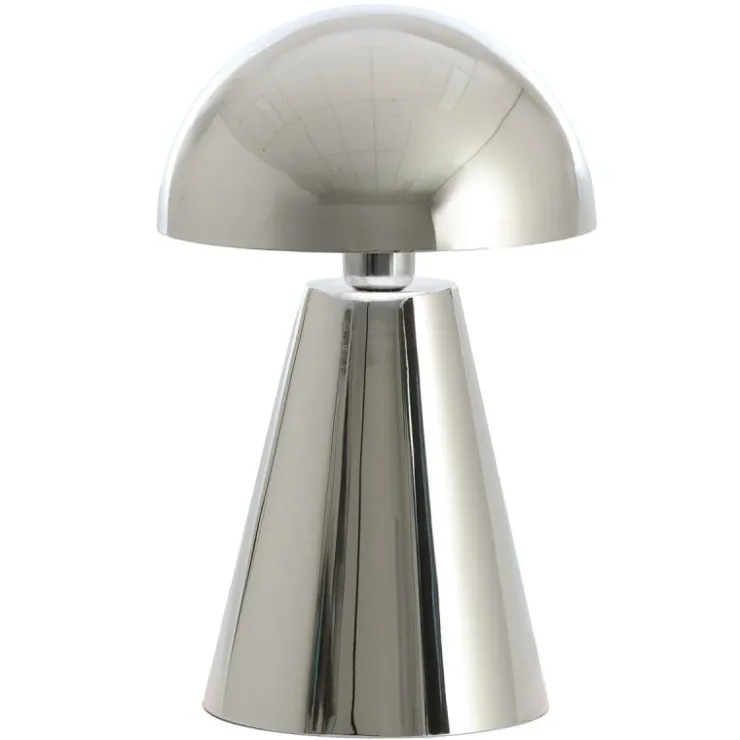 Trendhopper Tafellamp Sirina glans nikkel 26cm^ Bureau- & Tafellampen