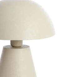 Trendhopper Tafellamp Sirina mat beige 26cm^ Bureau- & Tafellampen
