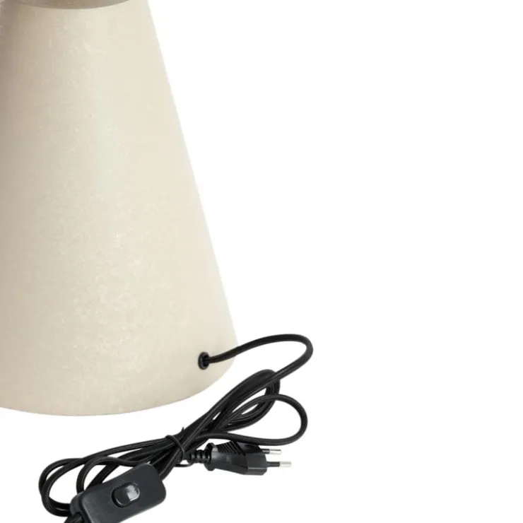 Trendhopper Tafellamp Sirina mat beige 26cm^ Bureau- & Tafellampen