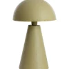 Trendhopper Tafellamp Sirina mat olijf groen 31cm^ Bureau- & Tafellampen