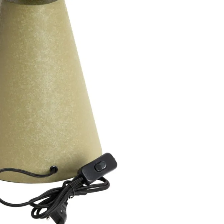 Trendhopper Tafellamp Sirina mat olijf groen 31cm^ Bureau- & Tafellampen