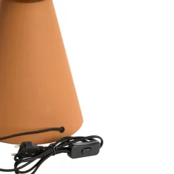 Trendhopper Tafellamp Sirina mat Oranje 31 cm^ Bureau- & Tafellampen