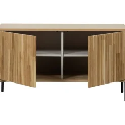 Trendhopper Tv-meubel Gravure New 100 cm Eiken Blanke lak^ Tv-Meubels