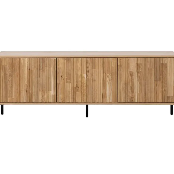 Trendhopper Tv-meubel Gravure New 150 cm Eiken Blanke lak^ Tv-Meubels