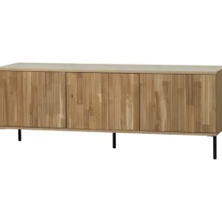 Trendhopper Tv-meubel Gravure New 150 cm Eiken Blanke lak^ Tv-Meubels