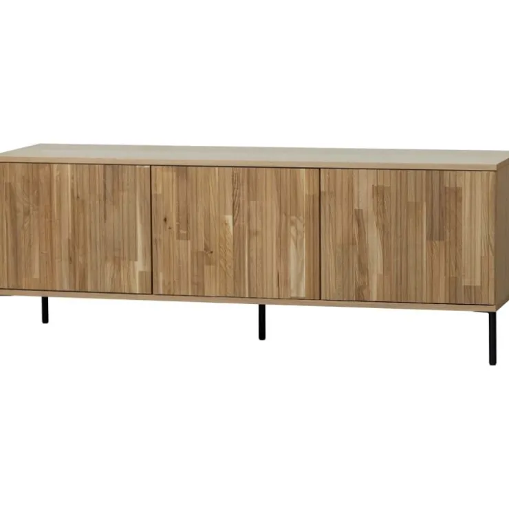 Trendhopper Tv-meubel Gravure New 150 cm Eiken Blanke lak^ Tv-Meubels