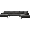 Trendhopper U-bank Cleveland Bentley Charcoal rechts^ U-Banken