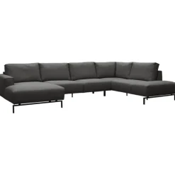 Trendhopper U-bank Cleveland Bentley Charcoal rechts^ U-Banken
