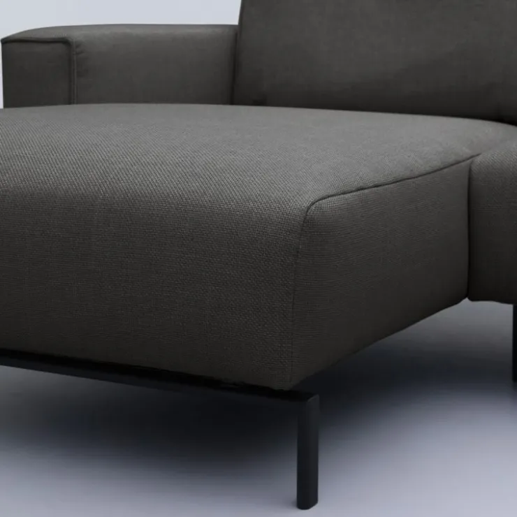 Trendhopper U-bank Cleveland Bentley Charcoal rechts^ U-Banken