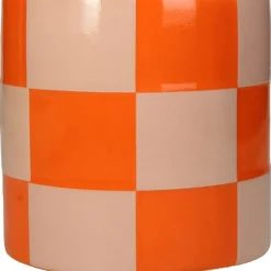 Trendhopper Vaas Blocks oranje^ Woonaccessoires
