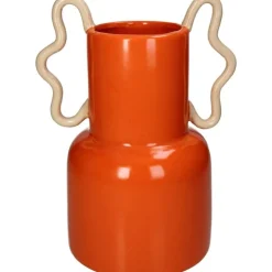 Trendhopper Vaas Dolomite oranje^ Woonaccessoires
