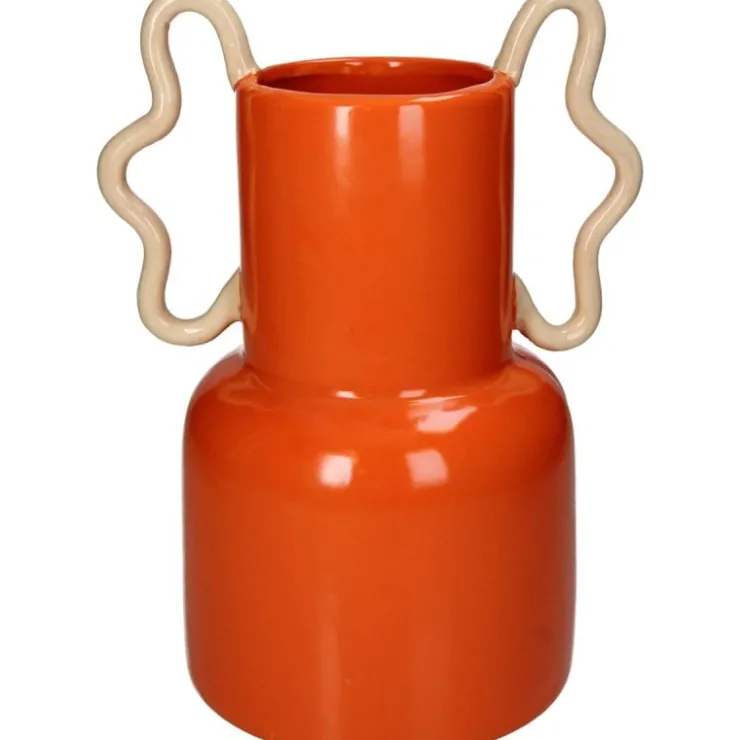 Trendhopper Vaas Dolomite oranje^ Woonaccessoires
