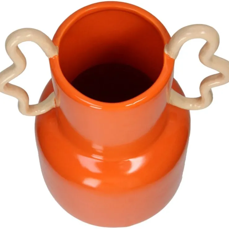 Trendhopper Vaas Dolomite oranje^ Woonaccessoires