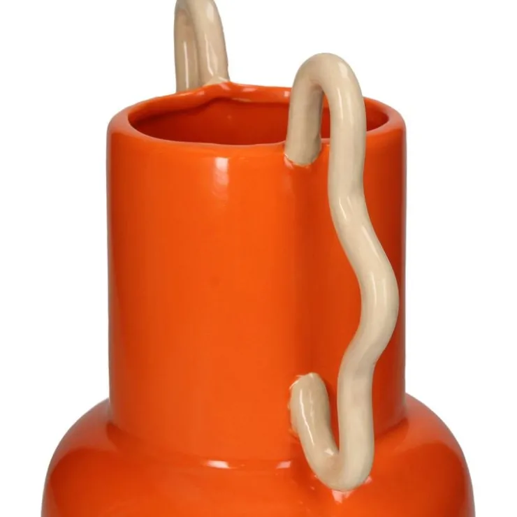 Trendhopper Vaas Dolomite oranje^ Woonaccessoires