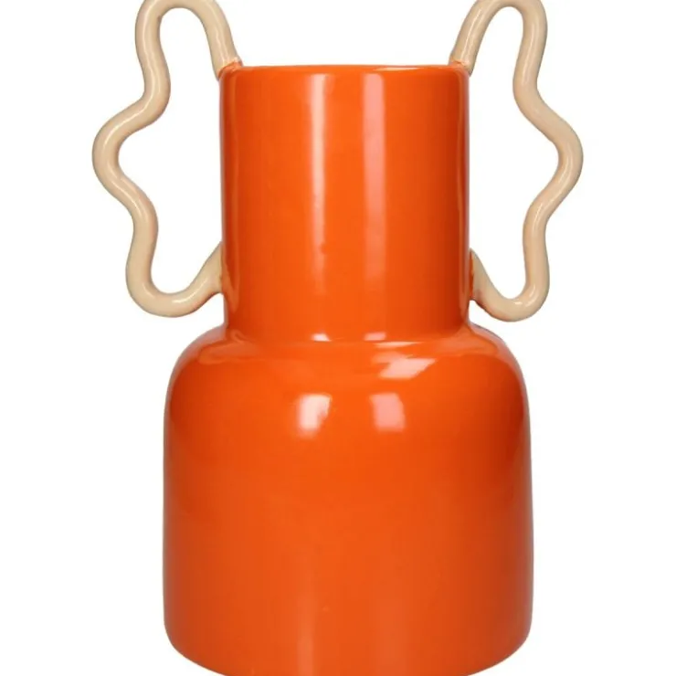 Trendhopper Vaas Dolomite oranje^ Woonaccessoires