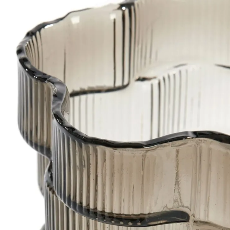 Trendhopper Vaas Douro Smoked Glas X30 Cm^ Woonaccessoires