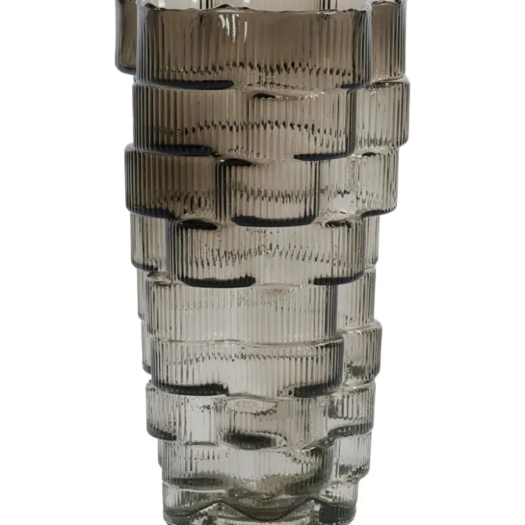 Trendhopper Vaas Douro Smoked Glas X30 Cm^ Woonaccessoires