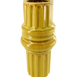 Trendhopper Vaas Retro oker 25 cm hoog^ Woonaccessoires