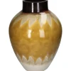 Trendhopper Vaas Seventy's Geel 37,5 cm^ Woonaccessoires