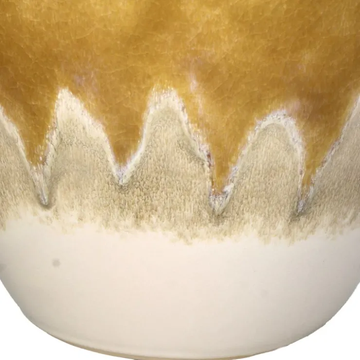 Trendhopper Vaas Seventy's Geel 37,5 cm^ Woonaccessoires
