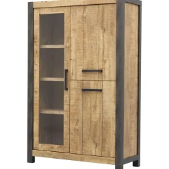 Trendhopper Vitrinekast Cape (incl verlichting)^ Opbergkasten