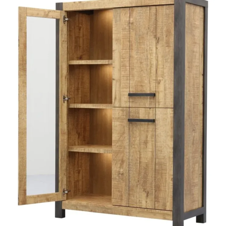 Trendhopper Vitrinekast Cape (incl verlichting)^ Opbergkasten
