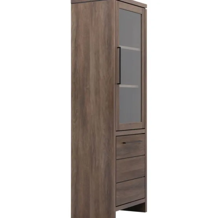 Trendhopper Vitrinekast Sefro 66 cm incl. verlichting^ Opbergkasten
