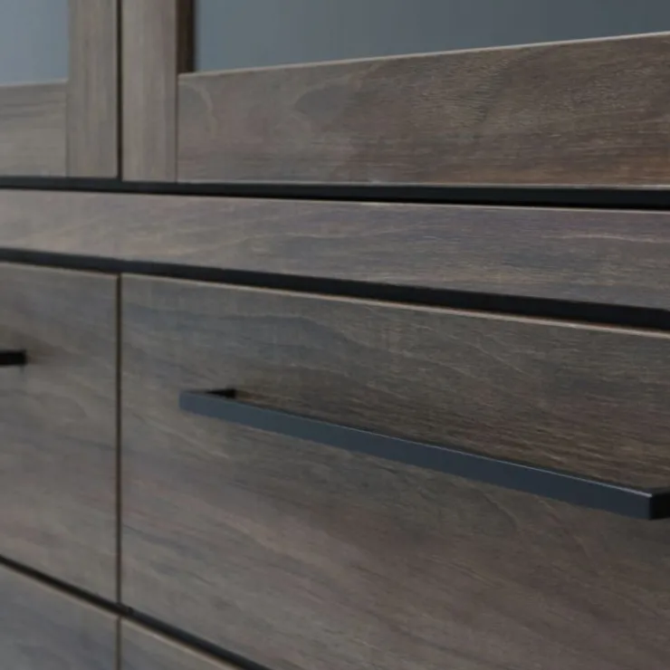 Trendhopper Vitrinekast Sefro 123 cm incl. verlichting^ Opbergkasten