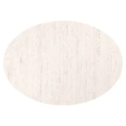 Trendhopper Vloerkleed Bodil ellips wit 11^ Vloerkleden