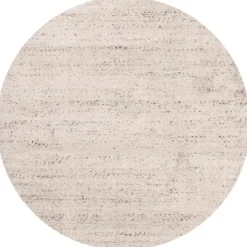 Trendhopper Vloerkleed Bodil rond lichtgrijs 21^ Vloerkleden