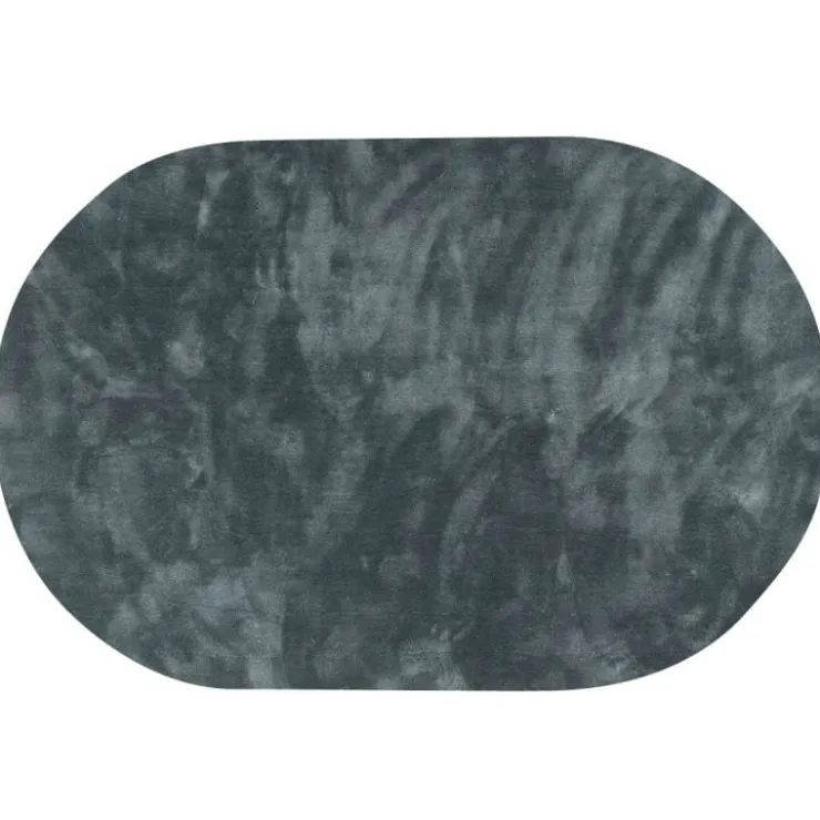 Trendhopper Vloerkleed Cowan ovaal blauw 32^ Vloerkleden