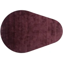 Trendhopper Vloerkleed Cowan pebble aubergine 48^ Vloerkleden