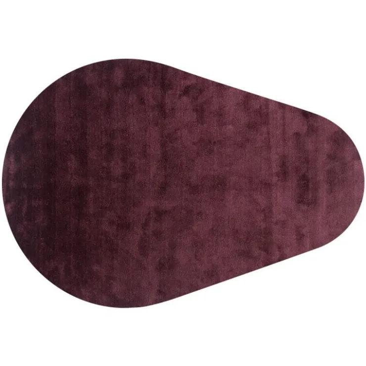 Trendhopper Vloerkleed Cowan pebble aubergine 48^ Vloerkleden