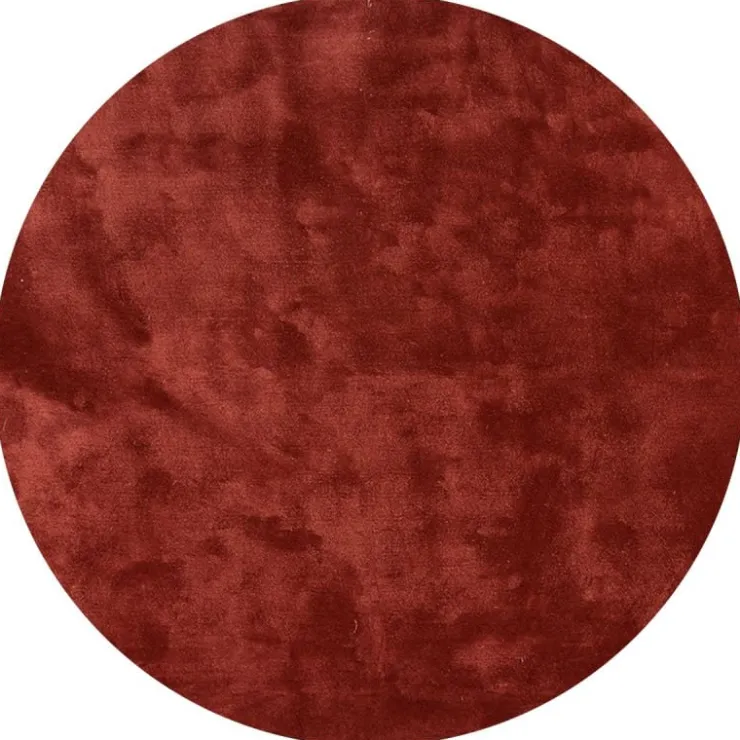 Trendhopper Vloerkleed Cowan rond framboos 63^ Vloerkleden