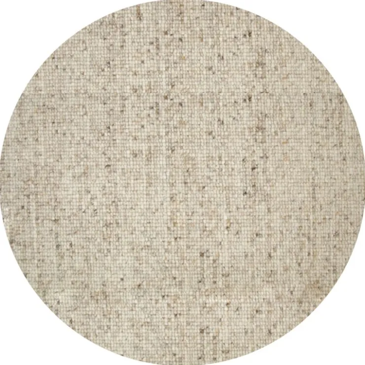 Trendhopper Vloerkleed Mango rond beige 13^ Vloerkleden