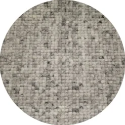 Trendhopper Vloerkleed Mango rond stonegrijs 22^ Vloerkleden