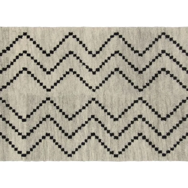 Trendhopper Vloerkleed Nancho zwart-wit 160x230^ Vloerkleden