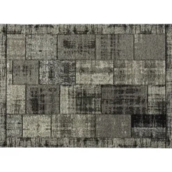 Trendhopper Vloerkleed Pablo antraciet 240x330^ Vloerkleden