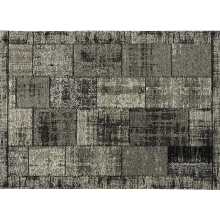 Trendhopper Vloerkleed Pablo antraciet 200x290^ Vloerkleden