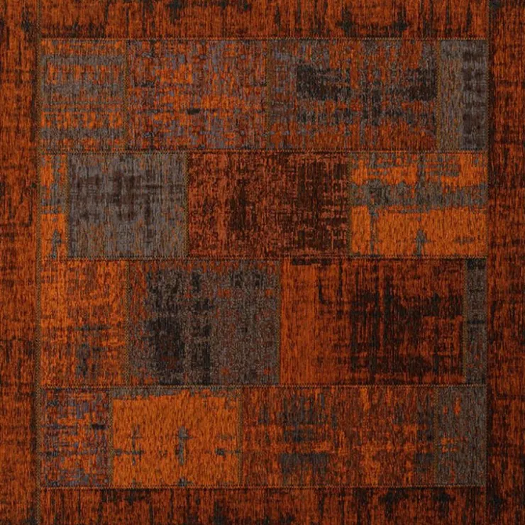 Trendhopper Vloerkleed Pablo koper 200x200^ Vloerkleden