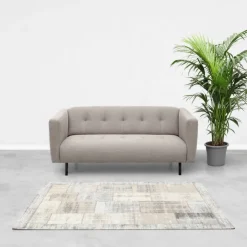 Trendhopper Vloerkleed Pablo taupe 200x290^ Vloerkleden