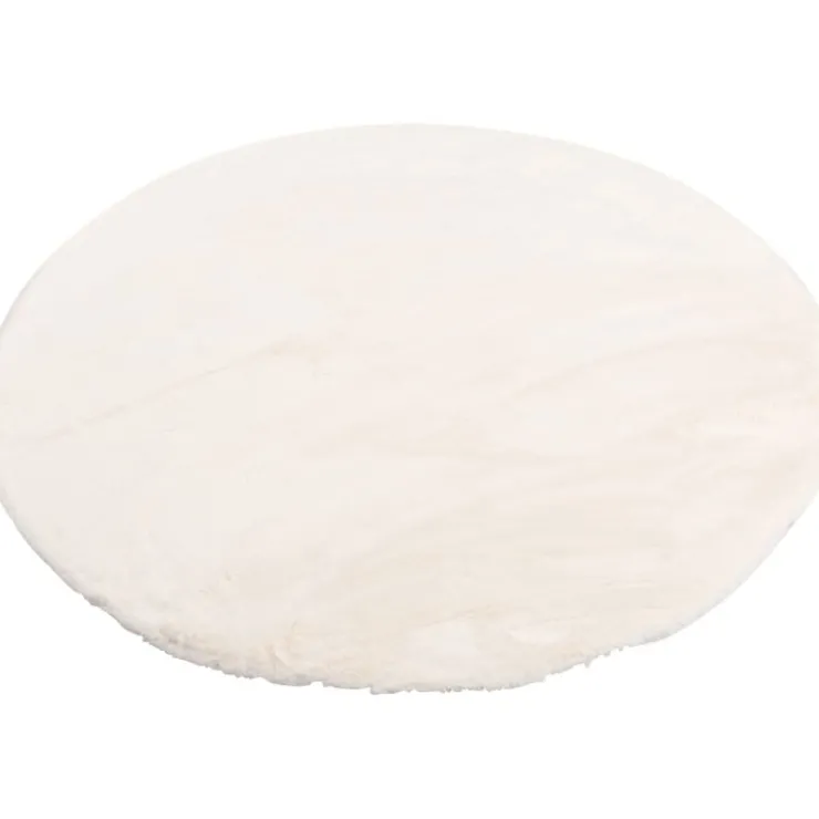 Trendhopper Vloerkleed Perry crème 80 rond^ Vloerkleden