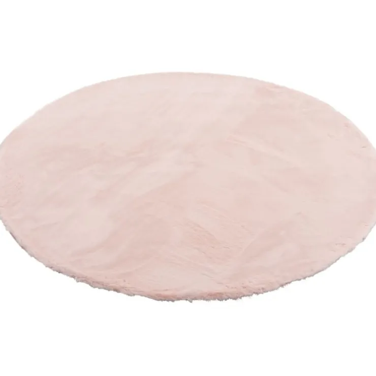 Trendhopper Vloerkleed Perry roze 80 rond^ Vloerkleden