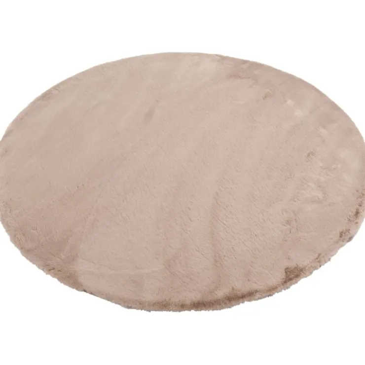 Trendhopper Vloerkleed Perry taupe 160 rond^ Vloerkleden